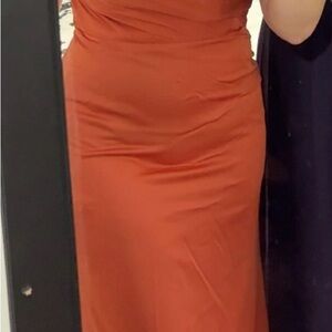 Rustic Orange dress
